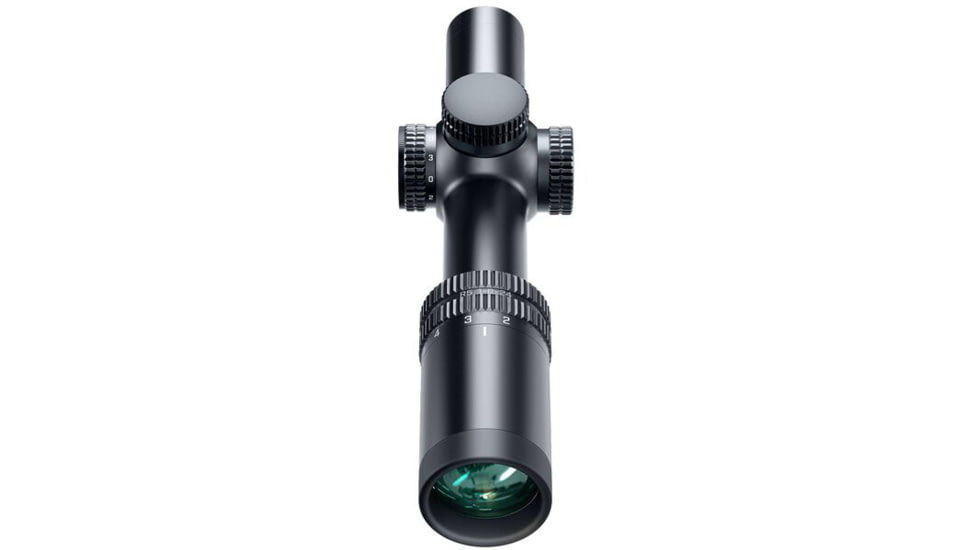 Bushnell R5 1-6x24mm Rifle Scope with Illuminated DD2-QA, 30mm Tube, Second Focal Plane, DD2-QA Reticle, EXO, Black, Small, R5-1624S26