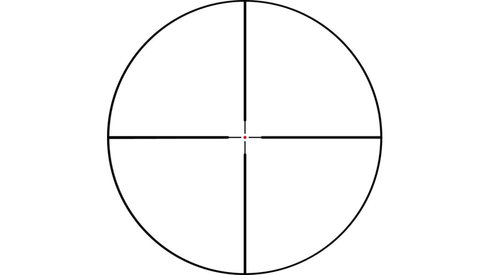 Bushnell R5 Black 3-9x 40mm 1" Tube Illuminated MultiX Reticle, R5-3940S9