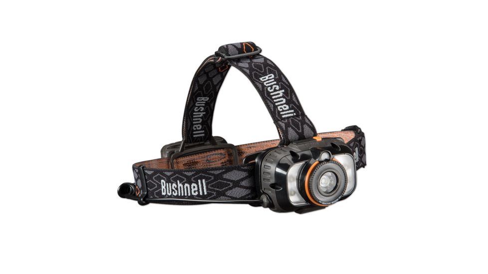 Bushnell Rubicon H250L-AD 3AA Headlamp, 250 Lumens, Black 10H250