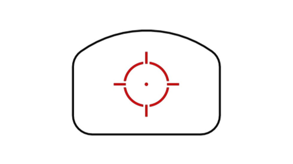 Bushnell RXE 1x24mm Red Dot, Black, RXEMR1