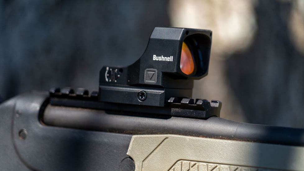 Bushnell RXM-300 1x28mm Reflex Red Dot Sights, 4 MOA Red Dot Reticle, Black, RXM300