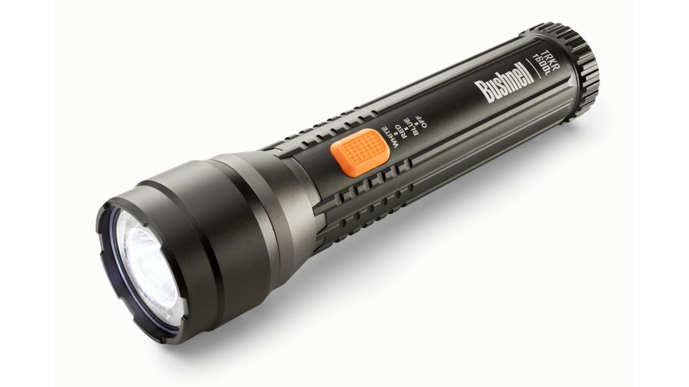 Bushnell TRKR 600 Lumen MC Flashlight, Black/Orange, 50012
