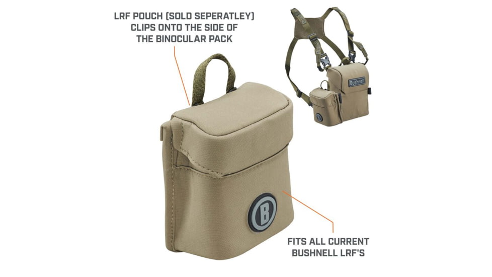 Bushnell Vault Modular Optics Protection System Lrf Pouch, Green, BABLRFPCT