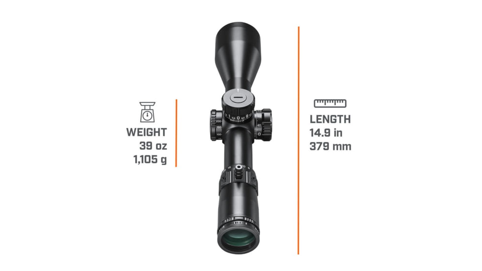 Bushnell XRS3 6-36x56mm Riflescopes, 34 mm Tube, First Focal Plane, G4P Reticle, Black, ETXRS3G4
