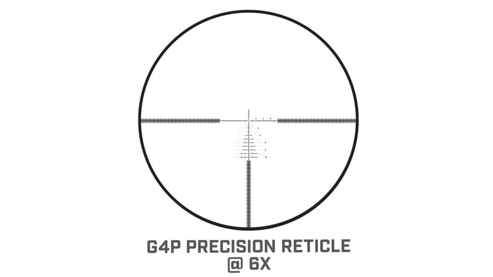 Bushnell XRS3 6-36x56mm Riflescopes, 34 mm Tube, First Focal Plane, G4P Reticle, Black, ETXRS3G4