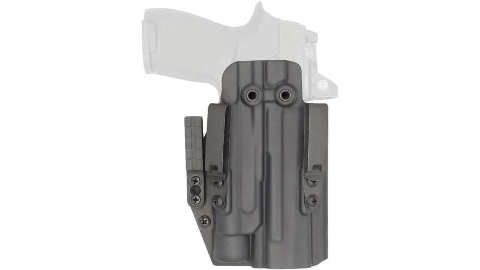 C&amp;G Holsters Alpha IWB Tactical Holster, Sig Sauer P320/M17/P320c/M18 TLR1/HL, Right Hand, Black, 7268-100