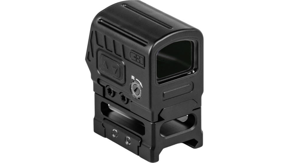 C&amp;H Precision Weapons STRYKR, Red Dot, 3 MOA Red Dot and 33 MOA Circle, Matte Finish, Black