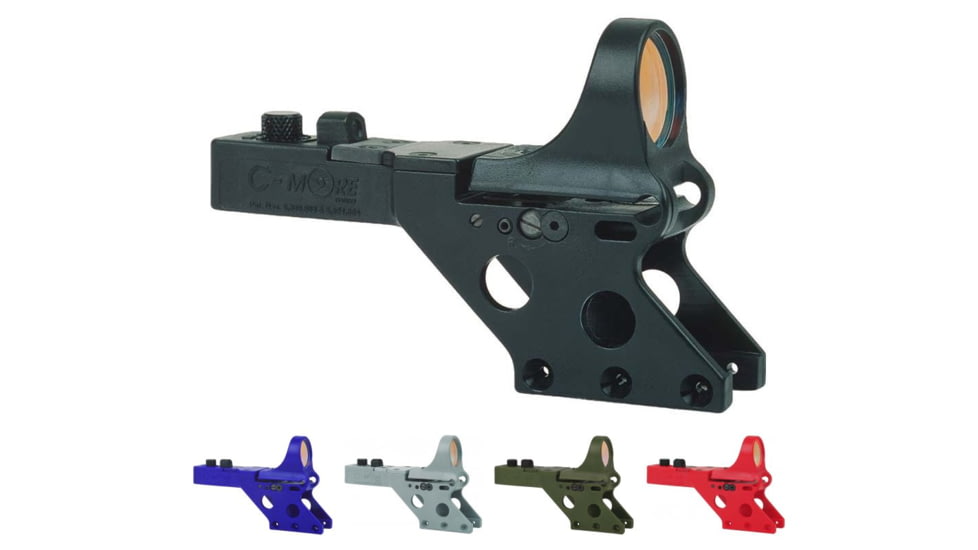 C-MORE CSL920 Serendipity Red Dot Sight w/ Click Switch, Black, Blue, Gray, Olive Drab Green, Red