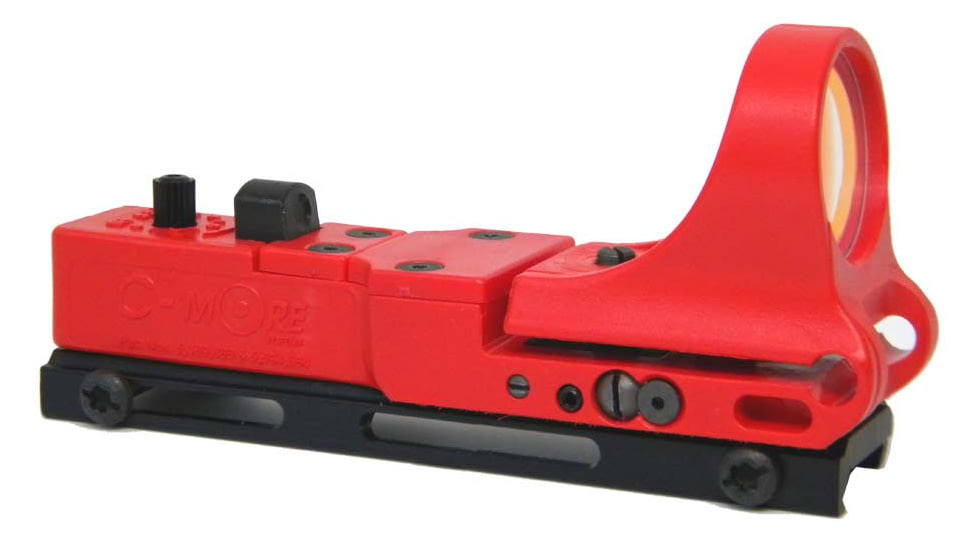 C-MORE Railway Red Dot Sight w/Standard Switch, Red, 4 MOA RWR-4