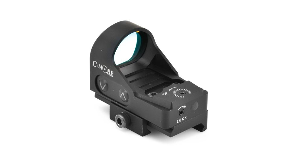 C-MORE RTS2R Red Dot Sight, Black, 6 MOA RTS2RB-6