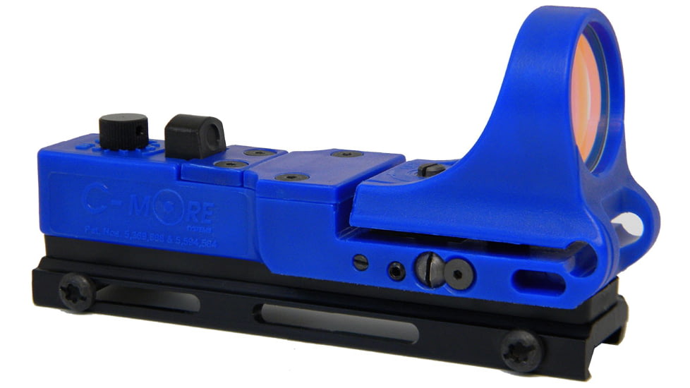 C-MORE Tactical Railway Red Dot Sight w/Click Switch, Blue, 12 MOA CTRWBB-12