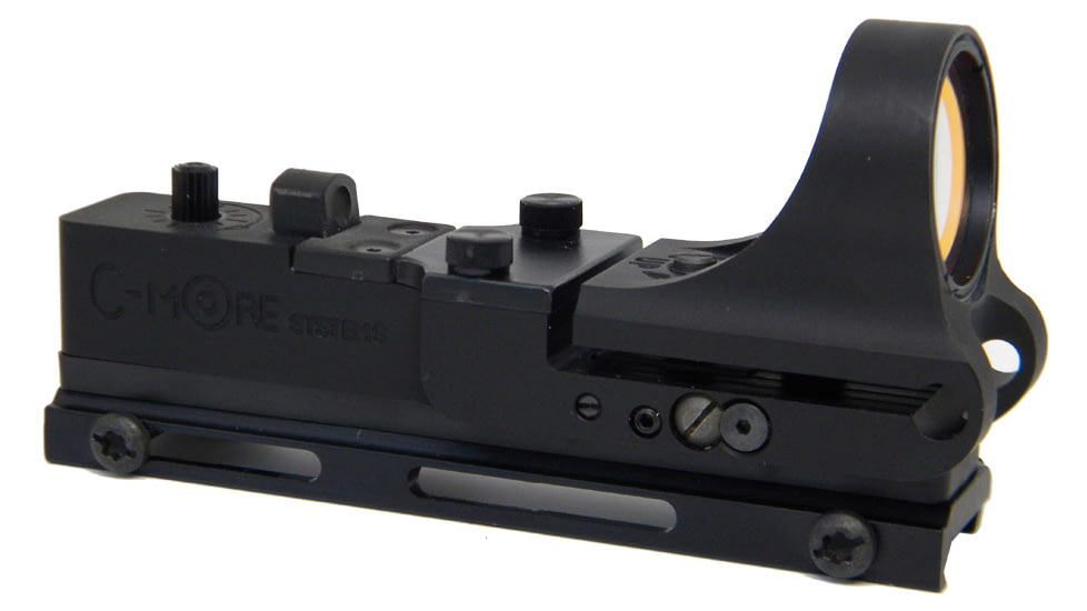 C-MORE Tactical Railway Red Dot Sight w/Standard Switch, Aluminum, 4 MOA ATRWS-4