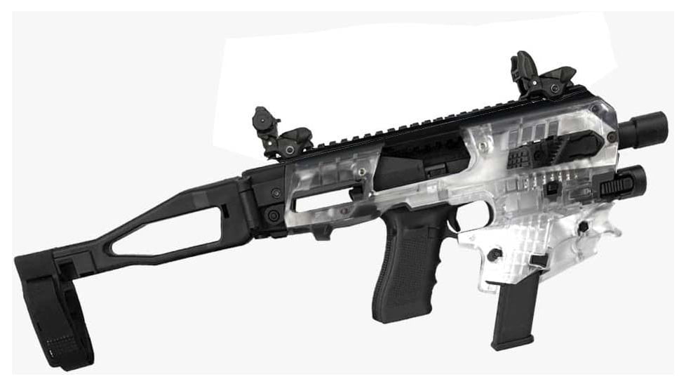 CAA Micro Conversion Advanced Kit for Springfield Armory .45ACP/10mm, Clear, MCKSA45CLA