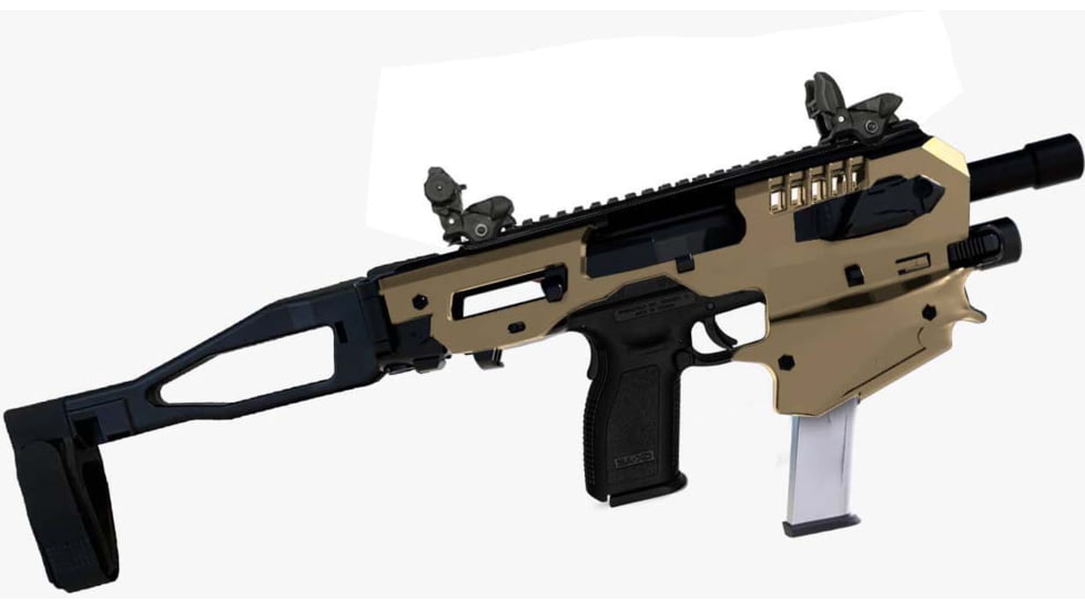 CAA Micro Conversion Advanced Kit for Springfield Armory .45ACP/10mm, Tan, MCKSA45TA