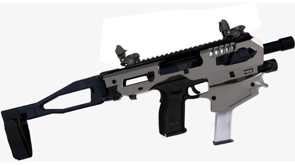 CAA Micro Conversion Advanced Kit for Springfield Armory .45ACP/10mm, Tungsten Gray, MCKSA45TUA