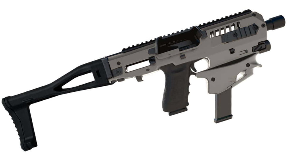 CAA Gen 2 Glock 34/35/41 Micro Conversion Kit, Tungsten Grey, MCK34/41GEN2TU