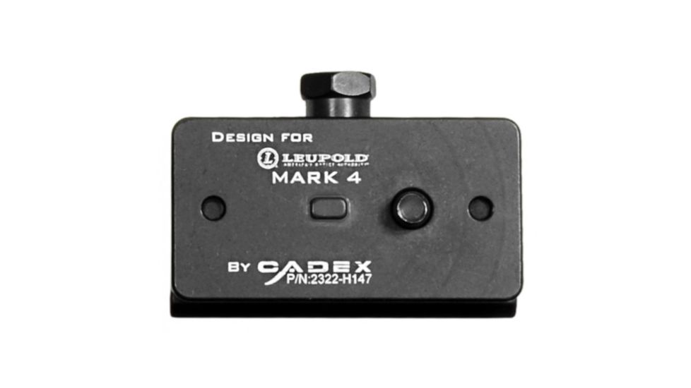Cadex Defence Adaptor Block for 40x Leupold Spotter Scope Goldring, Black 2322-H147
