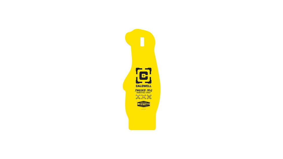Caldwell AR-500 Steel Targets, 3/8in, Praire Dog, 4001099