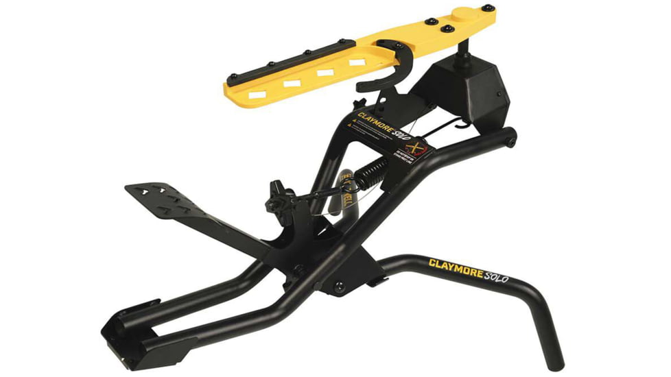 Caldwell Claymore Solo Clay Target Thrower, Black/Yellow, 4002777