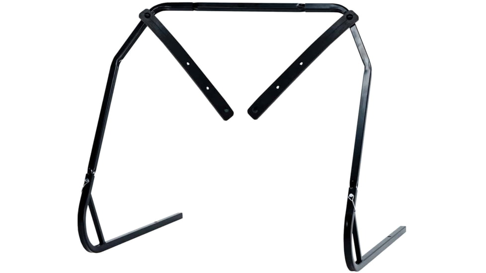 Caldwell Steel Target Stand with XL Strap Plate Hanger Set, Black, 1136057