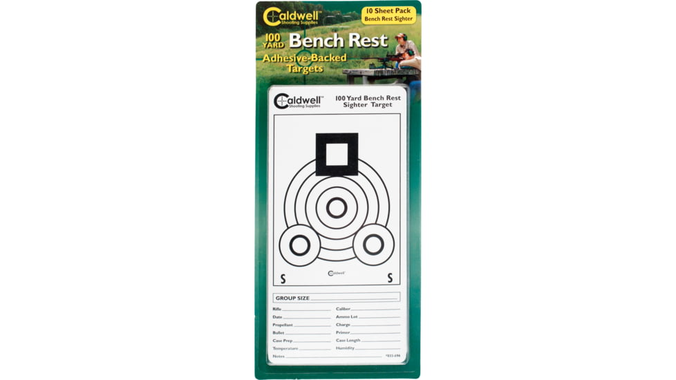 Caldwell White Shooting Spots, 100 yard Benchrest - Record - 224147 
