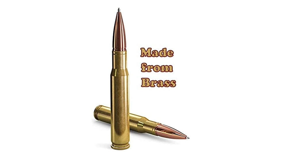 Caliber Gourmet Bullet Twist Pen Gold Brass, CBG1018