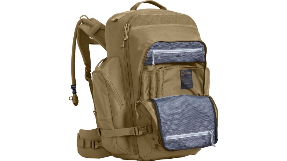 CamelBak BFM Mil Spec Crux Redesigned Hydration Pack, 100oz, Coyote 1728201000