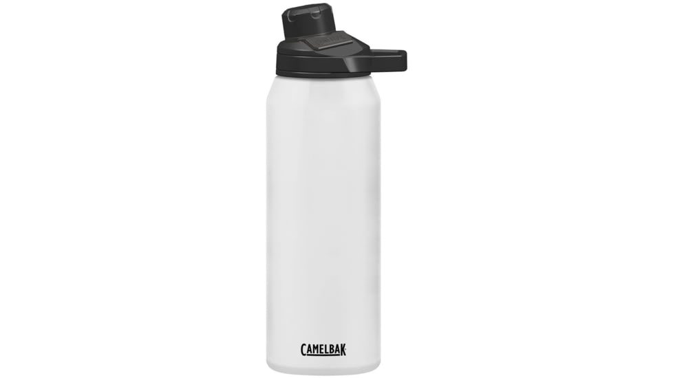 CamelBak Chute MAG Water Bottle, White, 1L/32 oz, 1516103001