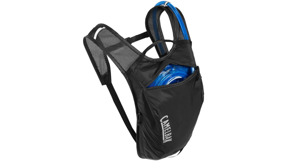 CamelBak Hydrobak Light Hydration Pack, Black/Silver, 1.5 Liter, 2405001000P
