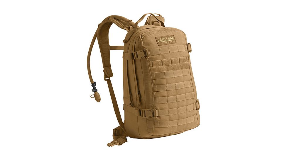 CamelBak Mil Tac HAWG MG Hydration Pack w/ HydroLock - 100 oz/3.0L, Coyote 62103