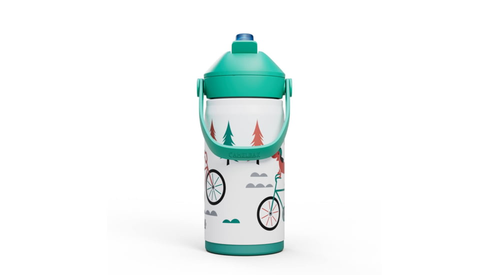 CamelBak Thrive Flip Straw Kids VSS, Biking Dogs, .35L / 12 oz, 2861104035