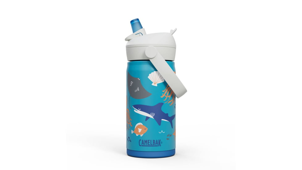 CamelBak Thrive Flip Straw Kids VSS, Ocean Life, .35L / 12 oz, 2861103035