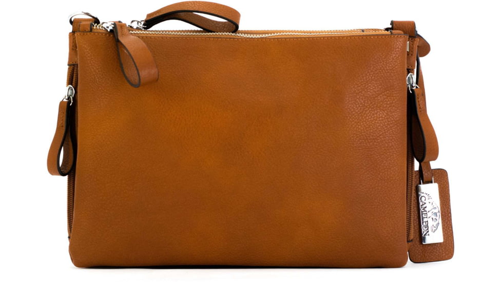 Cameleon Iris Concealed Carry Purse-cross Body Style Brown 49683