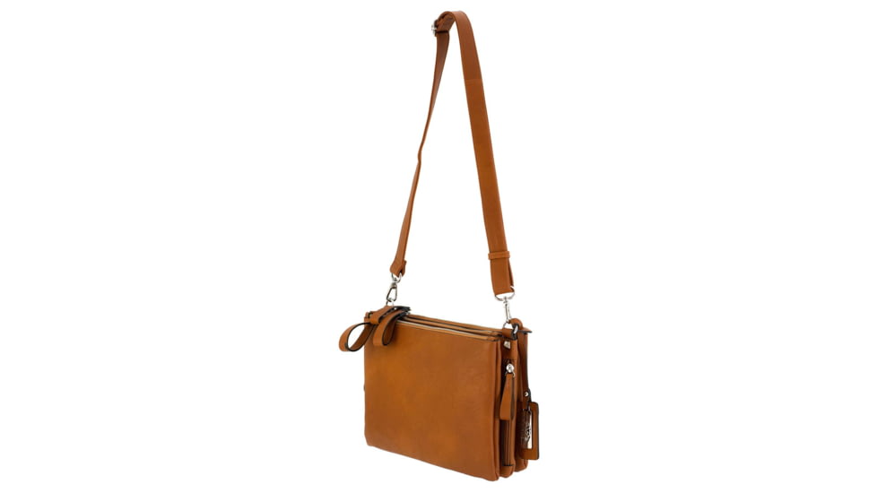 Cameleon Iris Concealed Carry Purse-cross Body Style Brown 49683