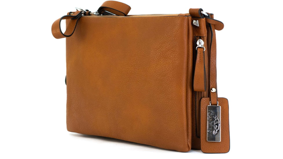 Cameleon Iris Concealed Carry Purse-cross Body Style Brown 49683