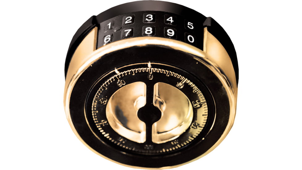 Cannon Safe Commander 43 Fireproof 36 Gun Safe, 72x40x28in - Hammertone Burgundy/Brass CO43-H5FDB-13