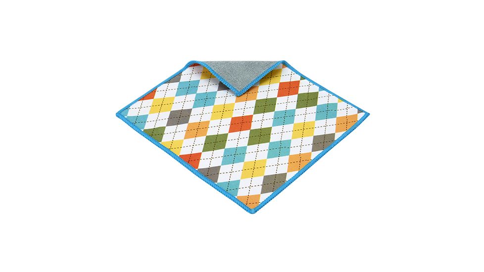 Carson Double-Sided MicroFiber Lens Cleaning Cloth,Spring Argyle MF-11-01