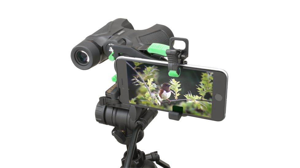 Carson HookUpz 2.0 Smartphone Optics Adapter w/ Case, Black, 4 x 1.75 x 4.5 IS-200