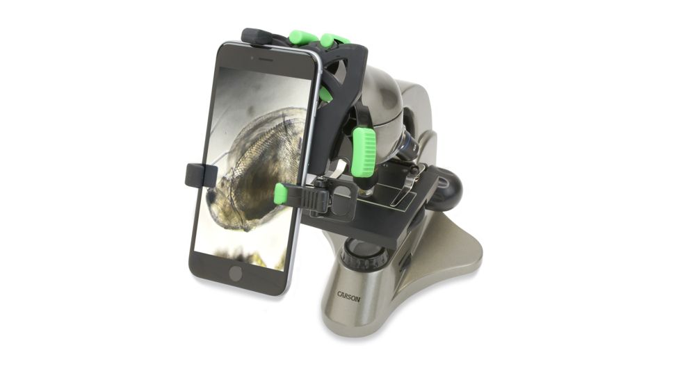Carson HookUpz 2.0 Smartphone Optics Adapter w/ Case, Black, 4 x 1.75 x 4.5 IS-200