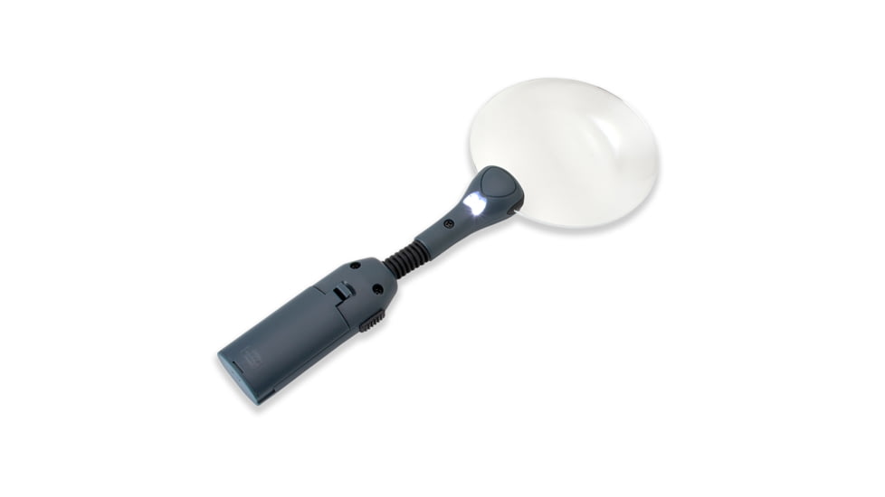 Carson MagniLamp Deluxe Magnifier Light Loupe, Silver GN-88