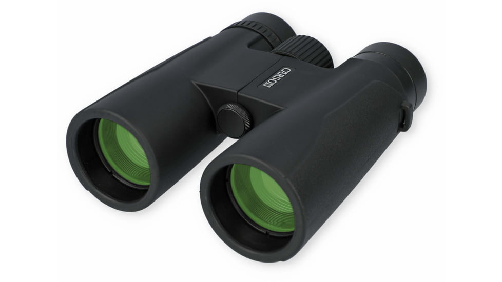 Carson Optical Makalu 10x42mm Power Lightweight and Portable Full Size Binoculars, Black, 5.9 in x 5.1 in x 2.3 in, MK-042