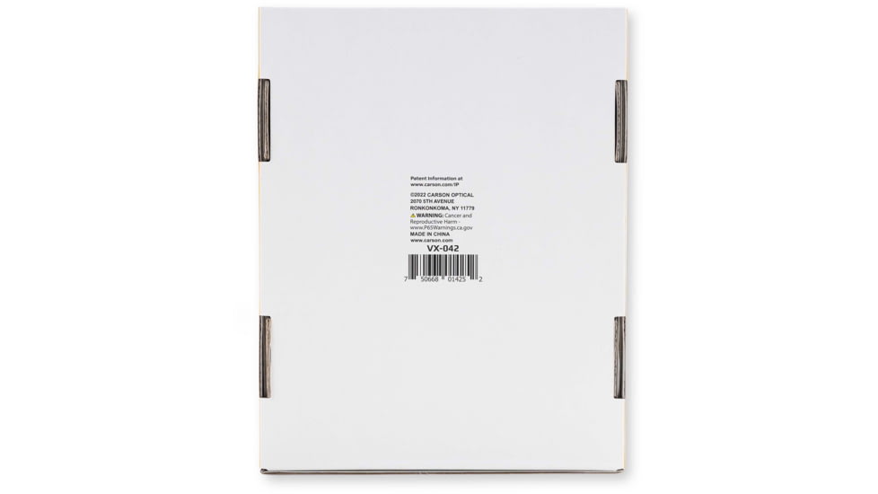 Carson Optical VX Series 10x42mm Porro Prism Binoculars, Black, VX-042