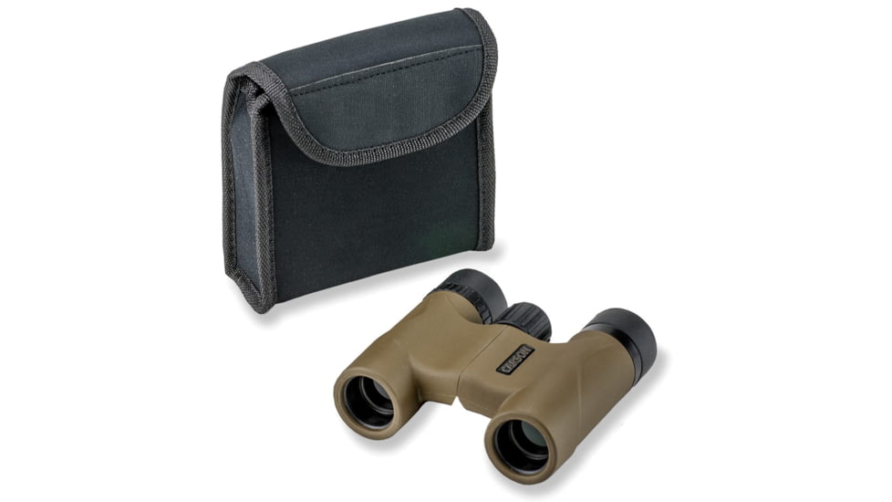 Carson Stinger 8x22mm Compact Binoculars, Brass, HW-822