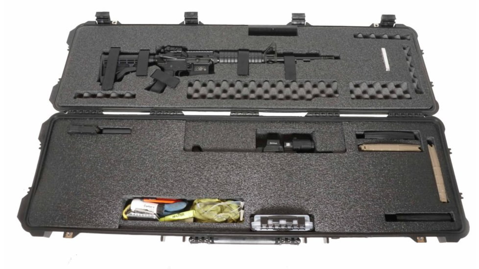 Case Club 2 AR15 Rifle Case, Black, Large, CC6064HXYW2AR