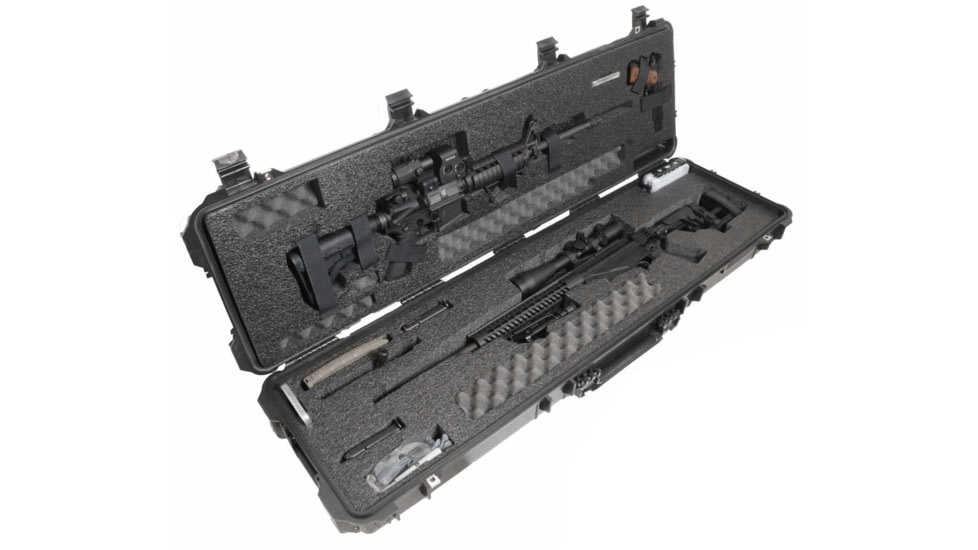 Case Club Precision Rifle and AR Case, Black, Large, CC6064HXYWPREAR