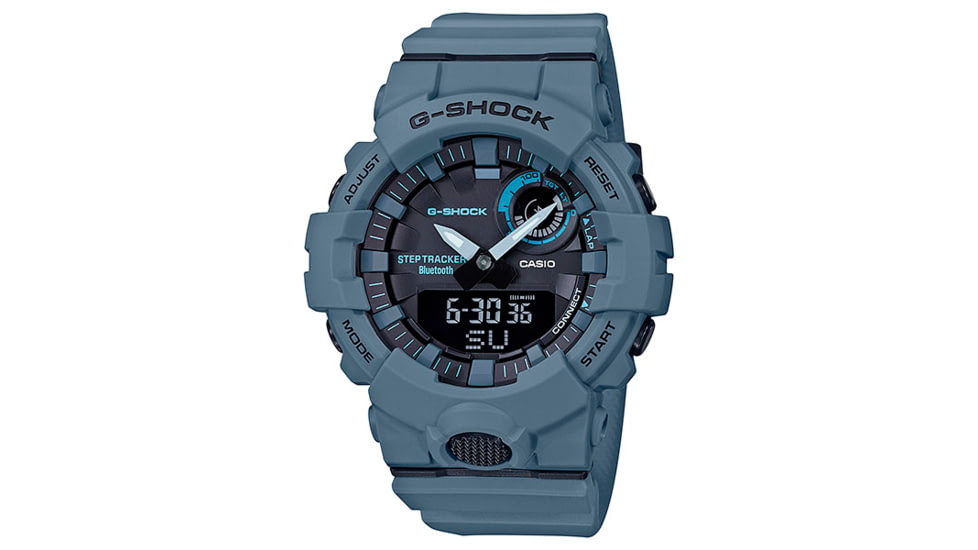 Casio Tactical G-Shock Move Analog-Digital Power Trainer Watch, Slate Blue, One Size, GBA800UC-2A