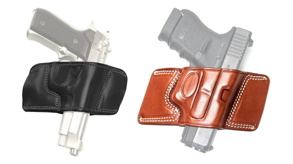 Cebeci Arms CZ Leather Bikini Holster 20863, Black, Tan