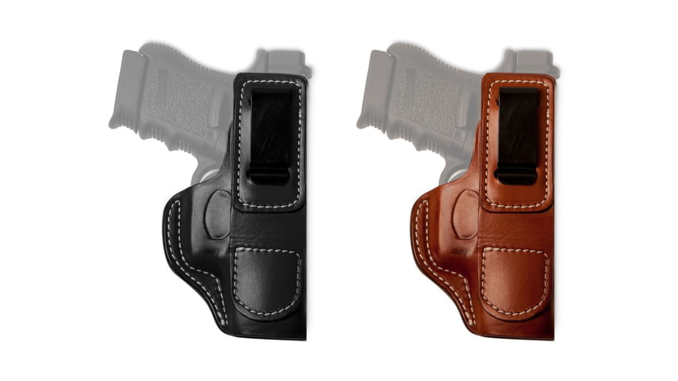 Cebeci Arms FNH Leather Inside Waistband Tuck Holster 20876, Black, Tan