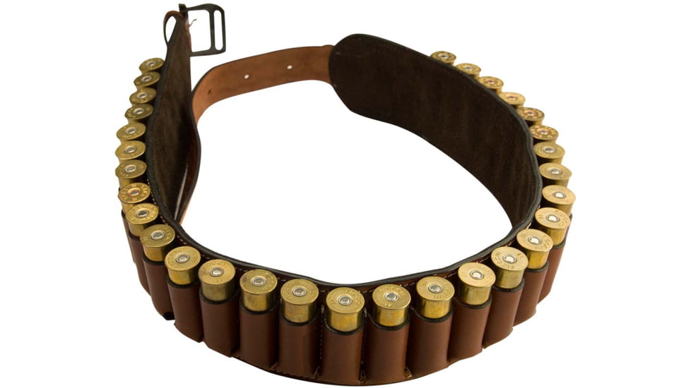 Cebeci Arms Holster Leather Shotgun Belt, Closed Bottom, Tan 41266
