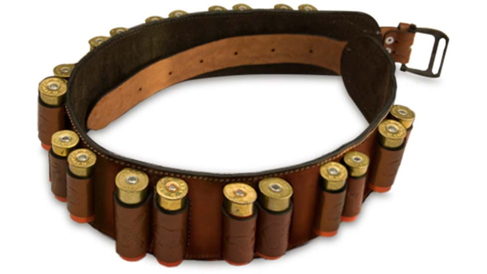 Cebeci Arms Holster Leather Shotgun Belt, Cowboy style, Tan, - 41297